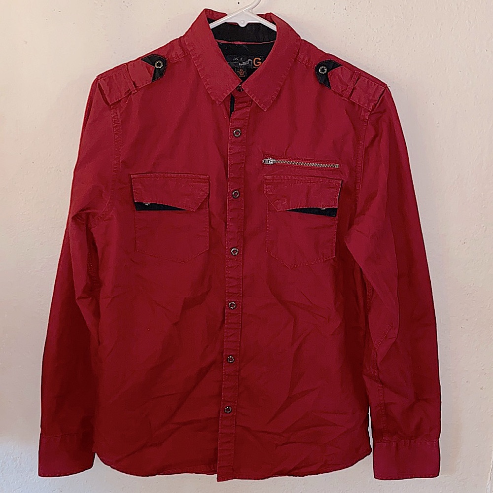 G by Guess button down shirt